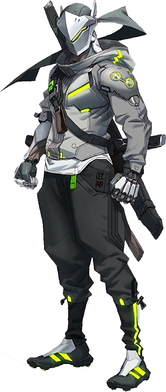 Genji Overwatch Cyber Ninja