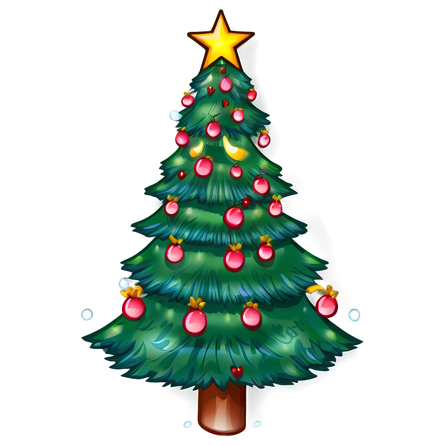 Gentle Christmas Tree Picture Png 06252024