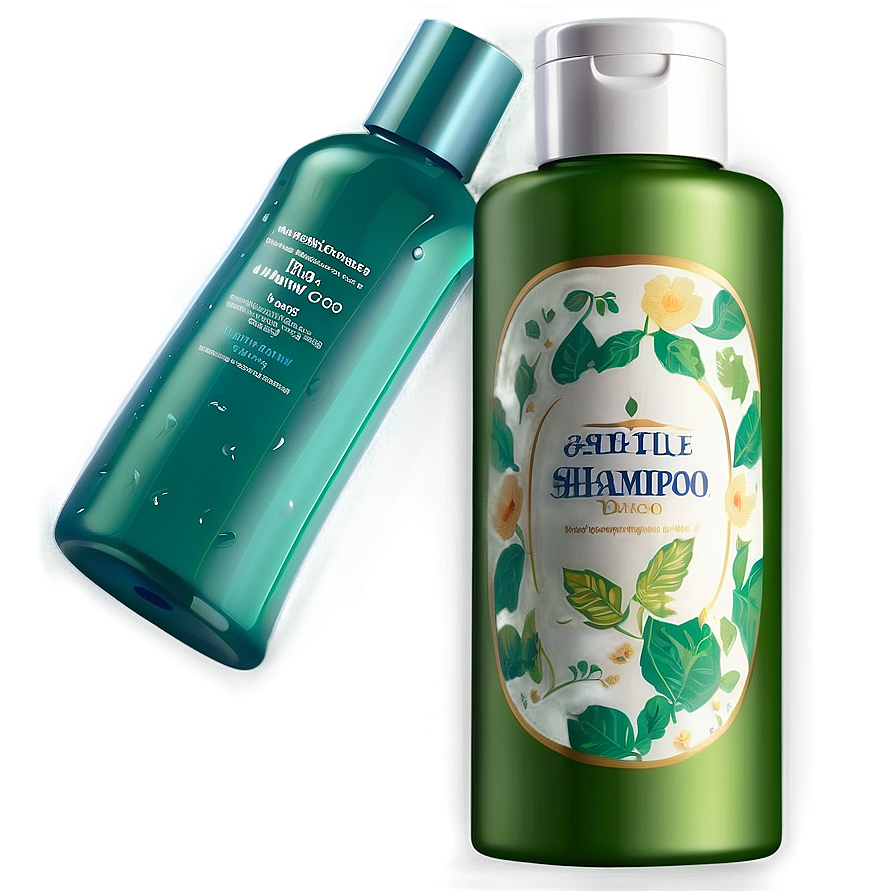 Gentle Shampoo Bottle Png Uuk75