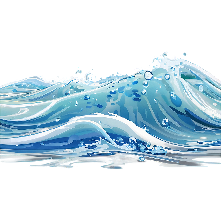 Gentle Water Waves Png 43