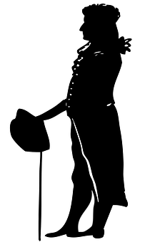 Gentleman Silhouette Profile