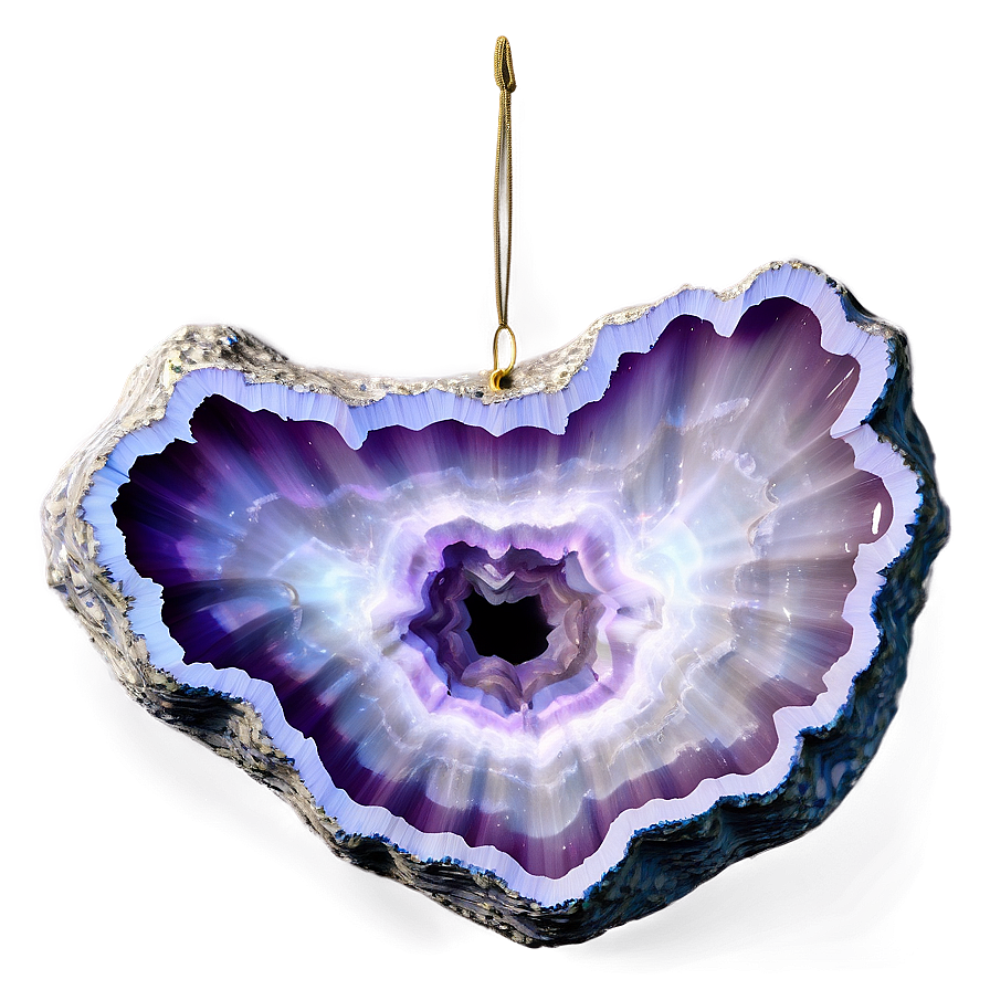 Geode Carved Ornament Png 85