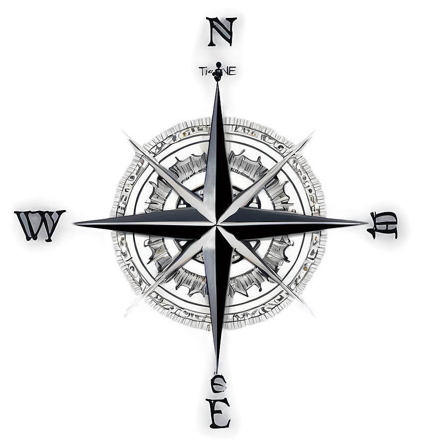 Geographical Compass Rose Figure Png 05252024