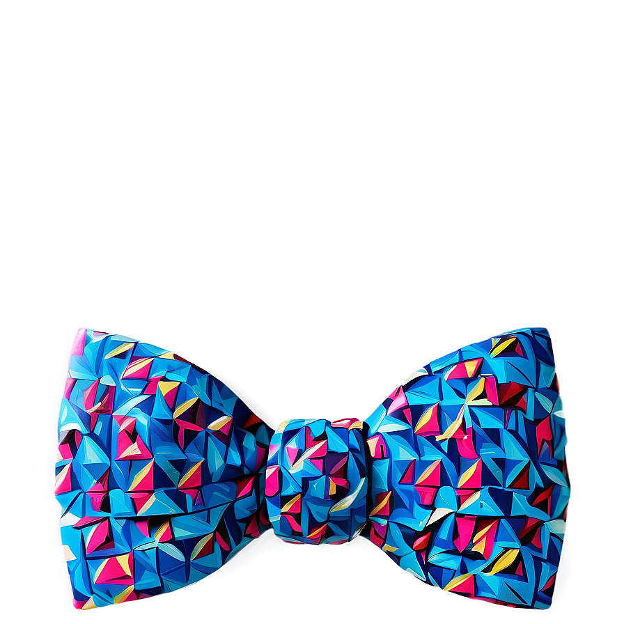 Geometric Bow Tie Png Gya58