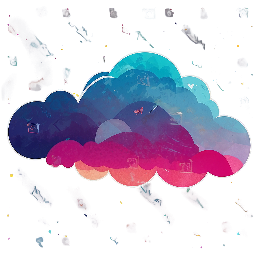 Geometric Cloud Vector Png 54