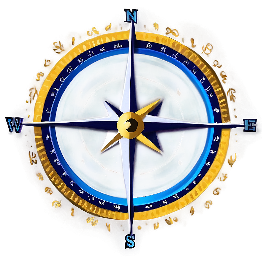 Geometric Compass Art Png Vtx