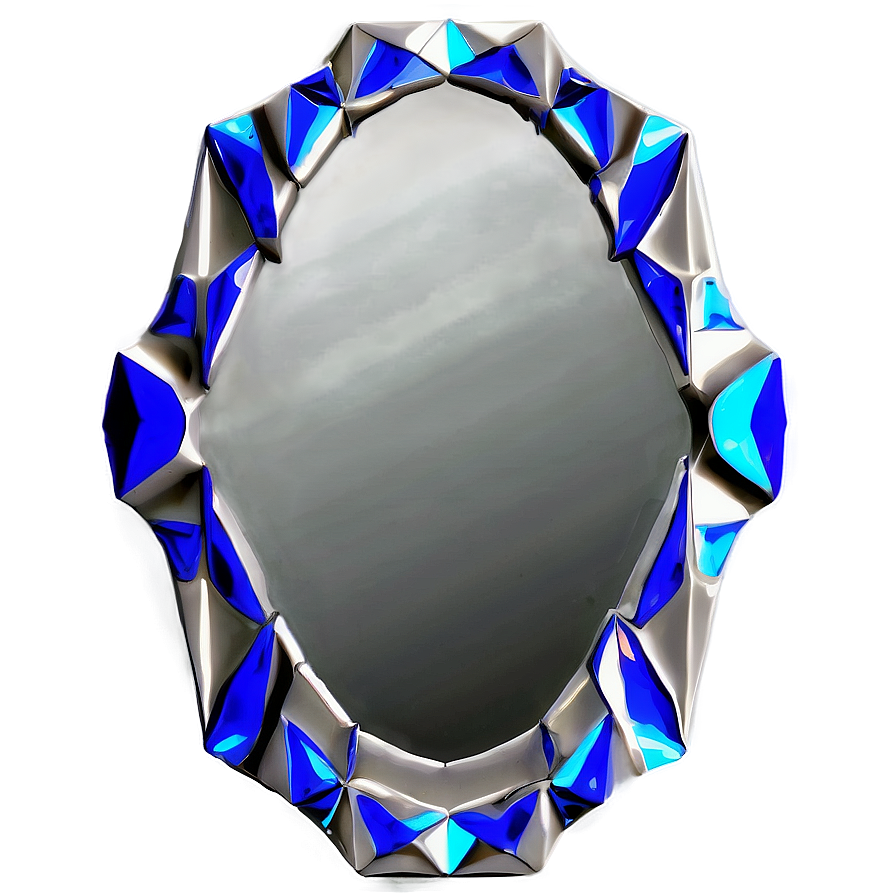 Geometric Mirror Frame Png Ujh