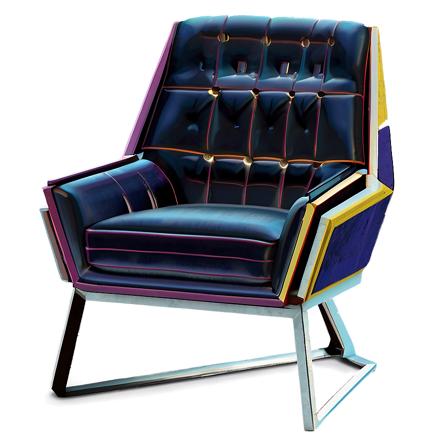 Geometric Modern Chair Png 96