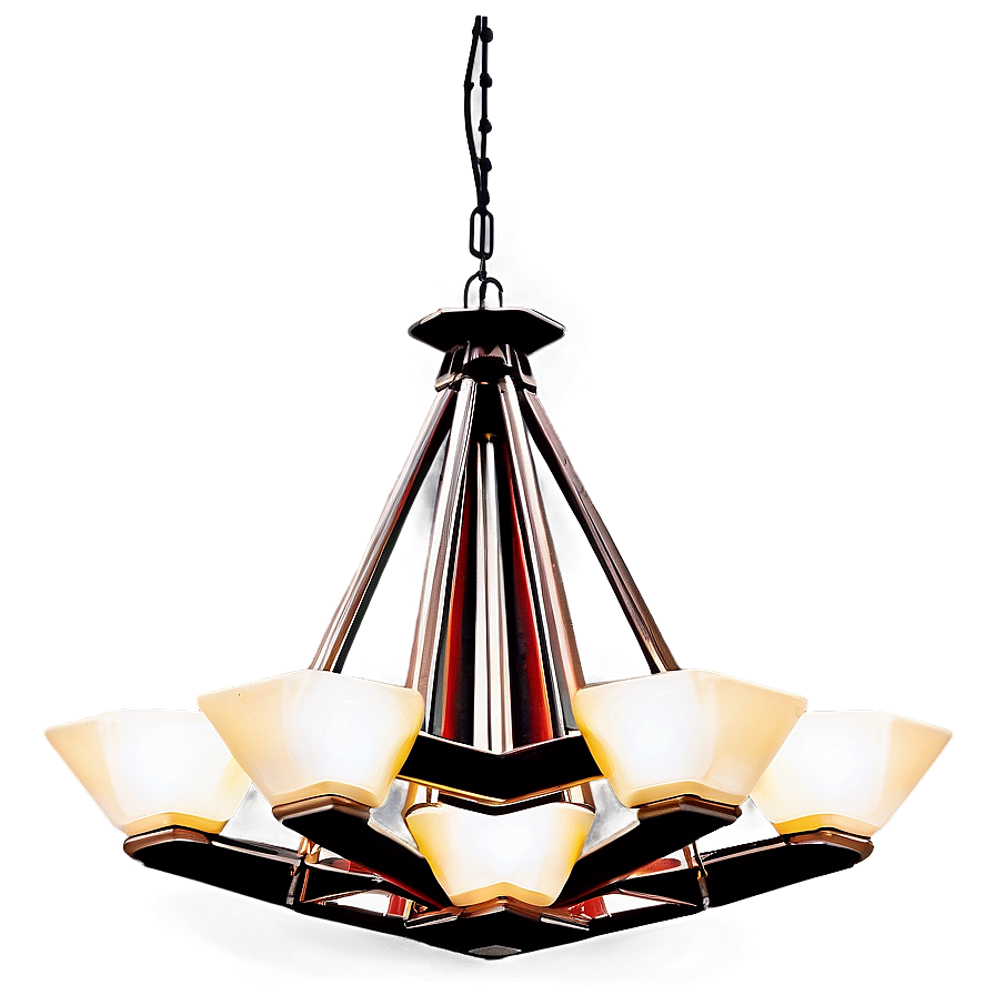 Geometric Modern Chandelier Png 98