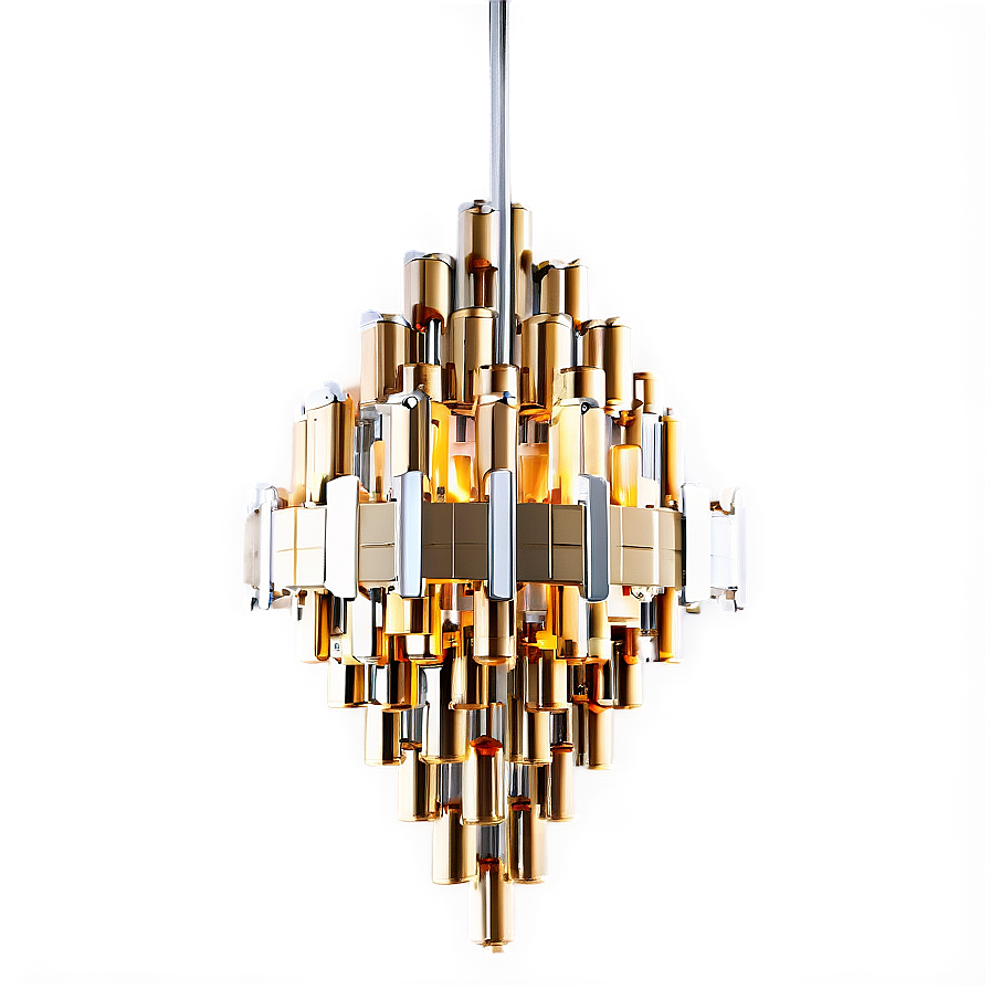 Geometric Modern Chandelier Png Wtm