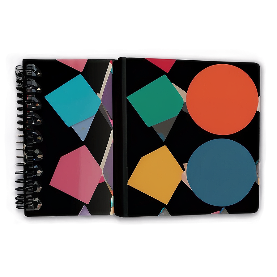 Geometric Notebook Cover Png Kbs