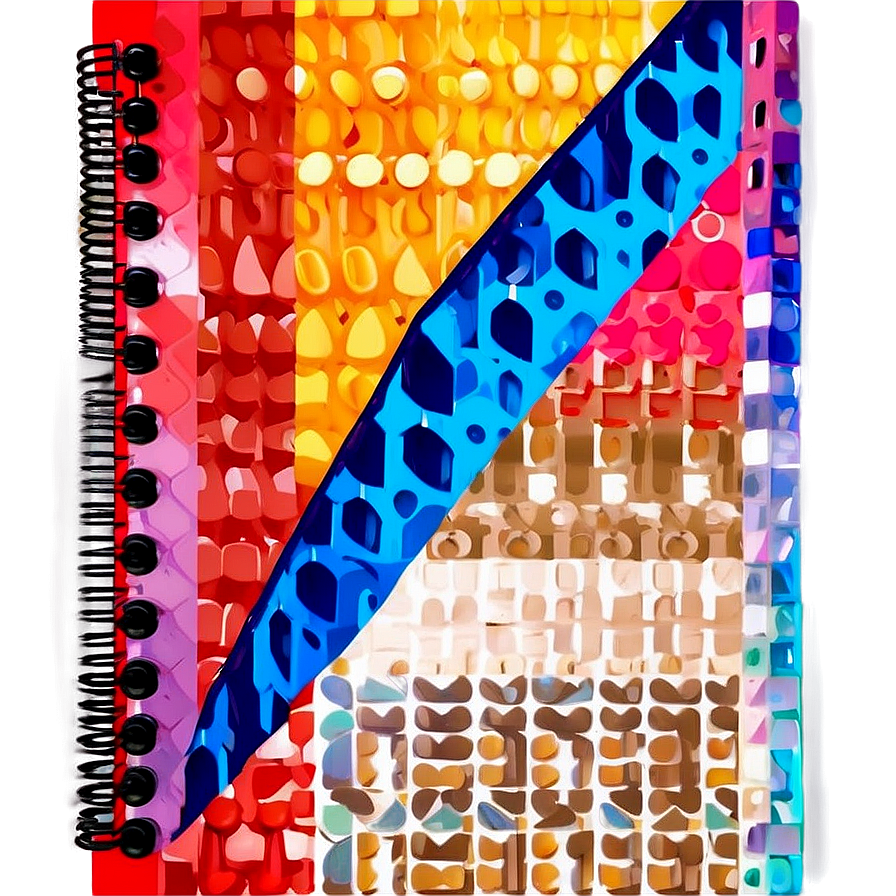 Geometric Notebook Cover Png Xcs12