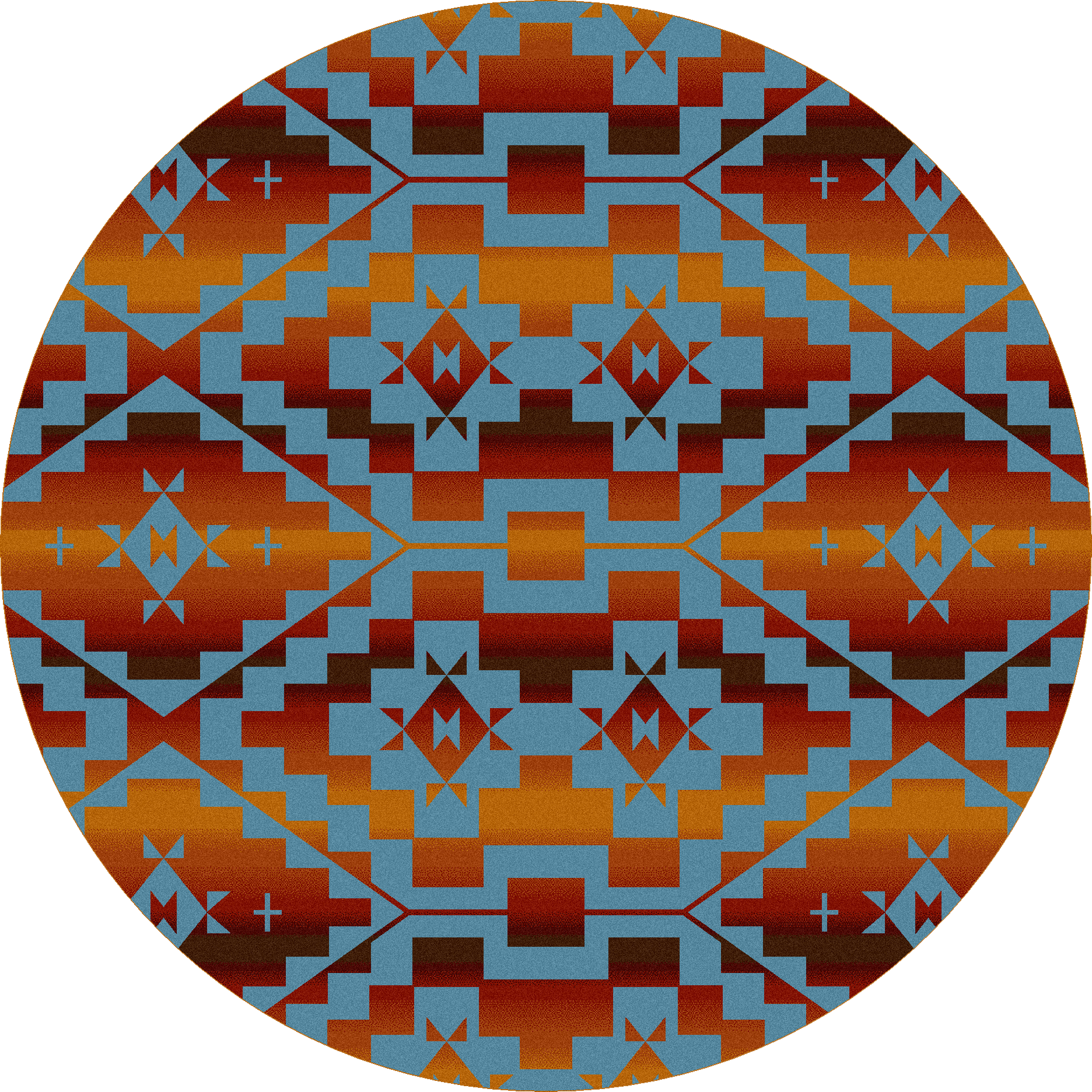 Geometric Pattern Circle Design