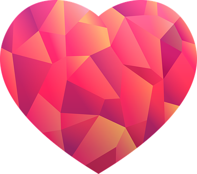 Geometric Polygonal Heart