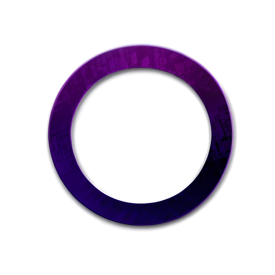 Geometric Purple Circle Png 06202024