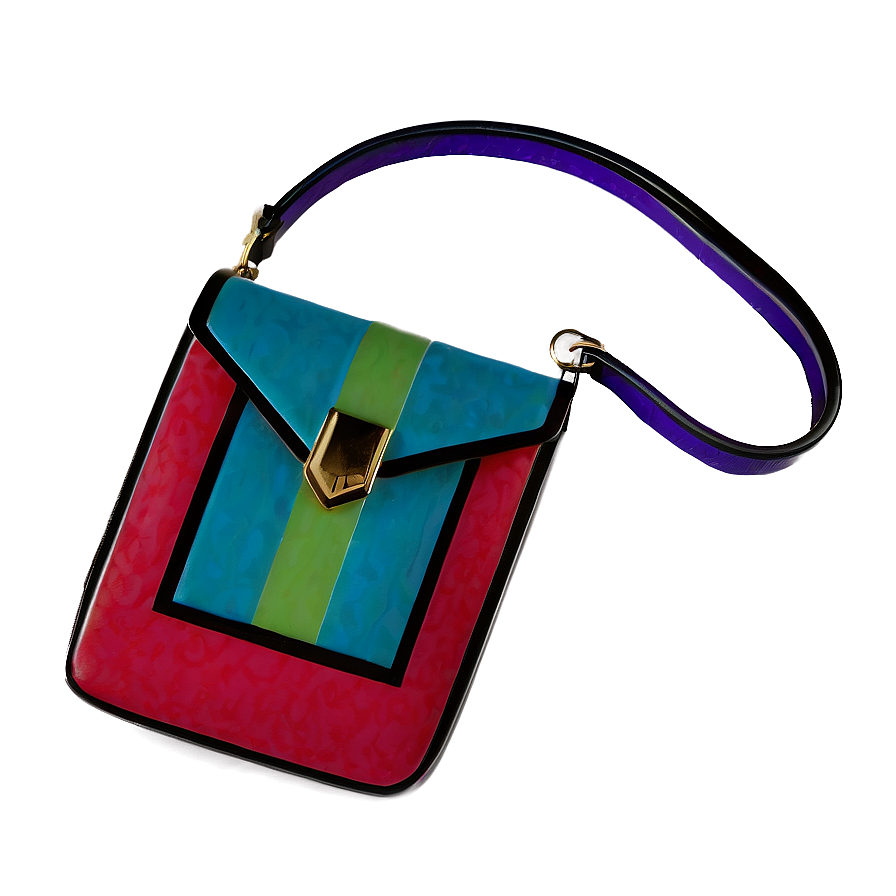 Geometric Purse Png 05242024