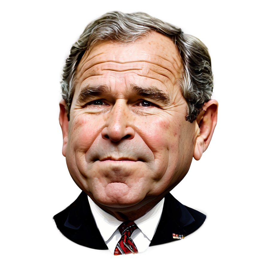 George Bush Caricature Png Gio