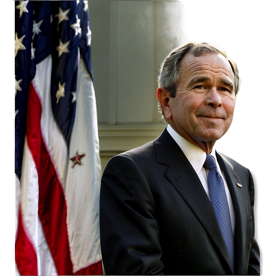 George Bush Official Portrait Png 99