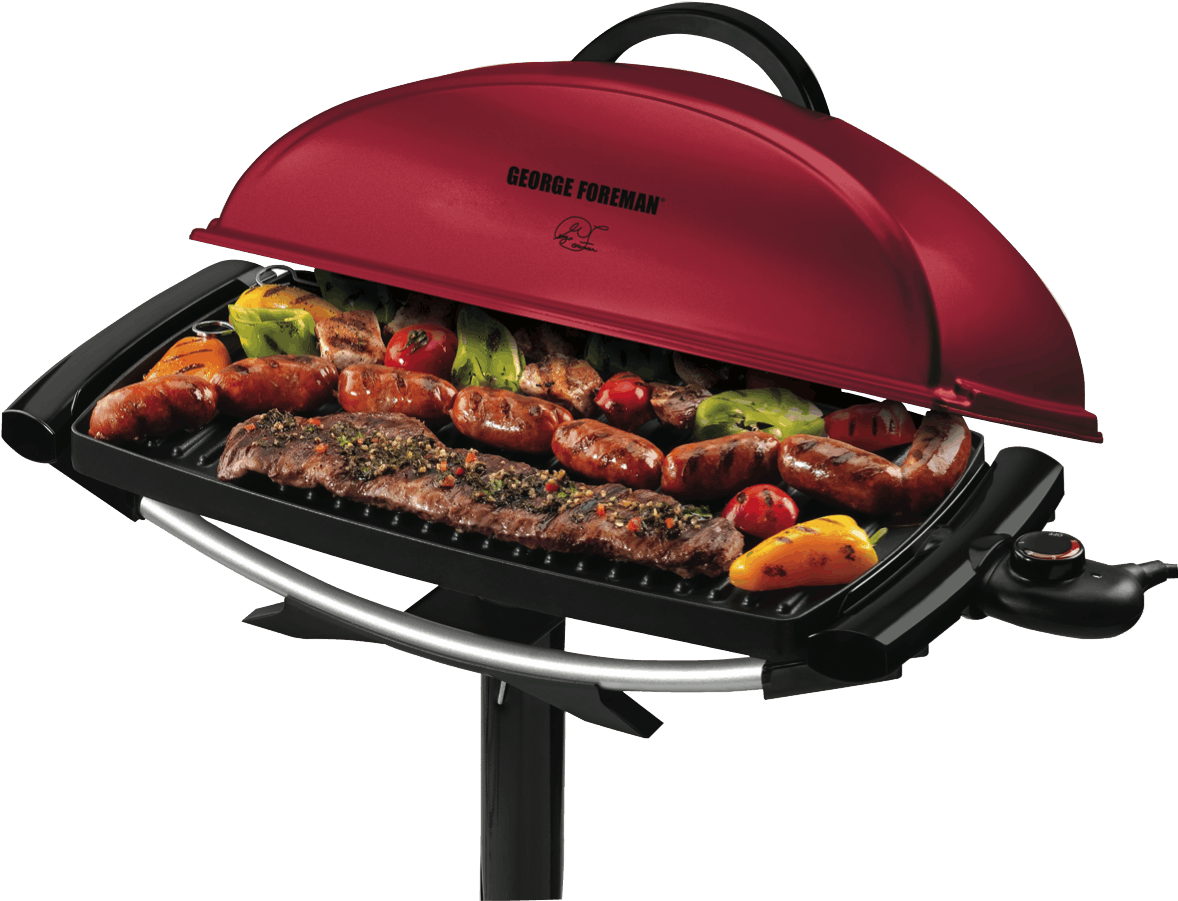 George Foreman Grillwith Food