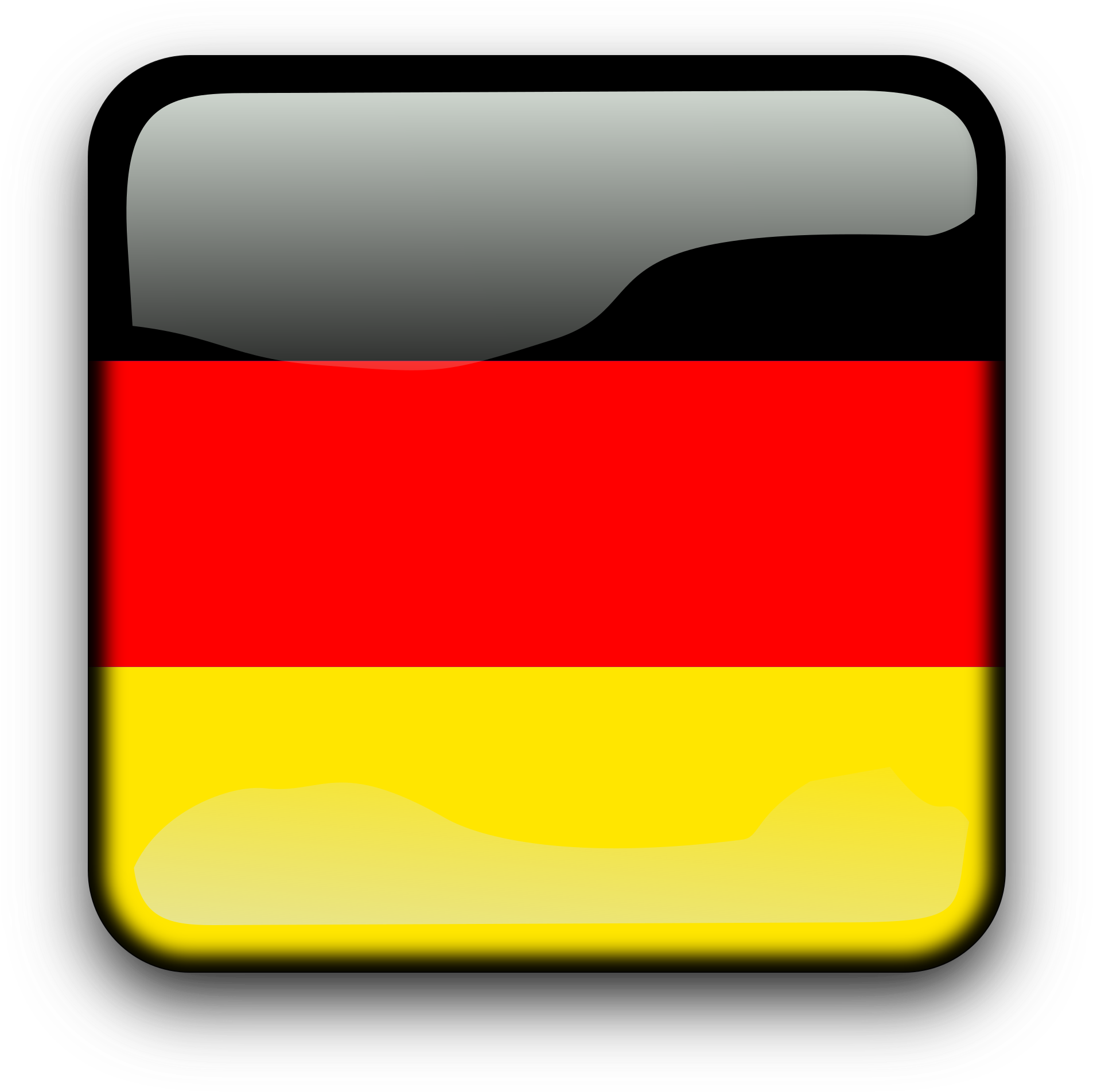 Germany Flag Button Graphic