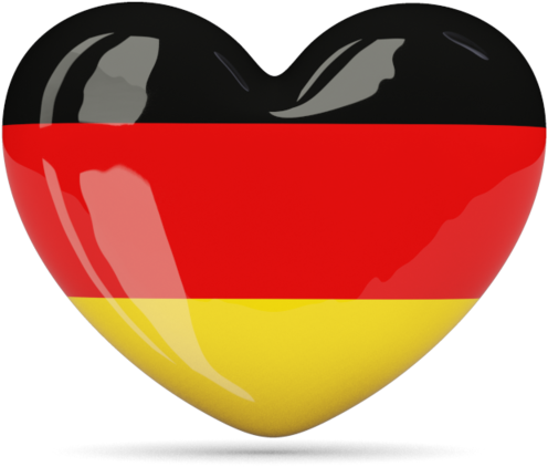 Germany Flag Heart Emoji