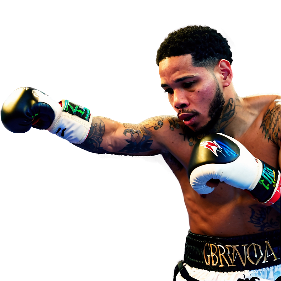 Gervonta Davis Action Shot Png 12