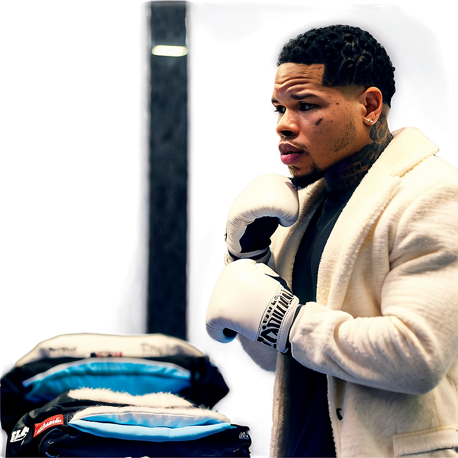 Gervonta Davis Locker Room Preparation Png Agl