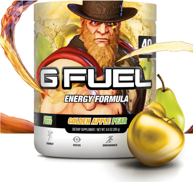 Gfuel Golden Apple Pear Energy Formula