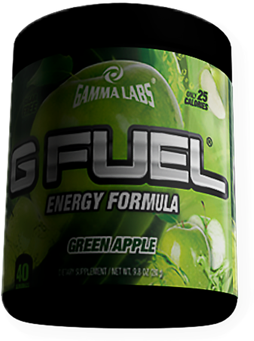 Gfuel Green Apple Energy Formula Tub