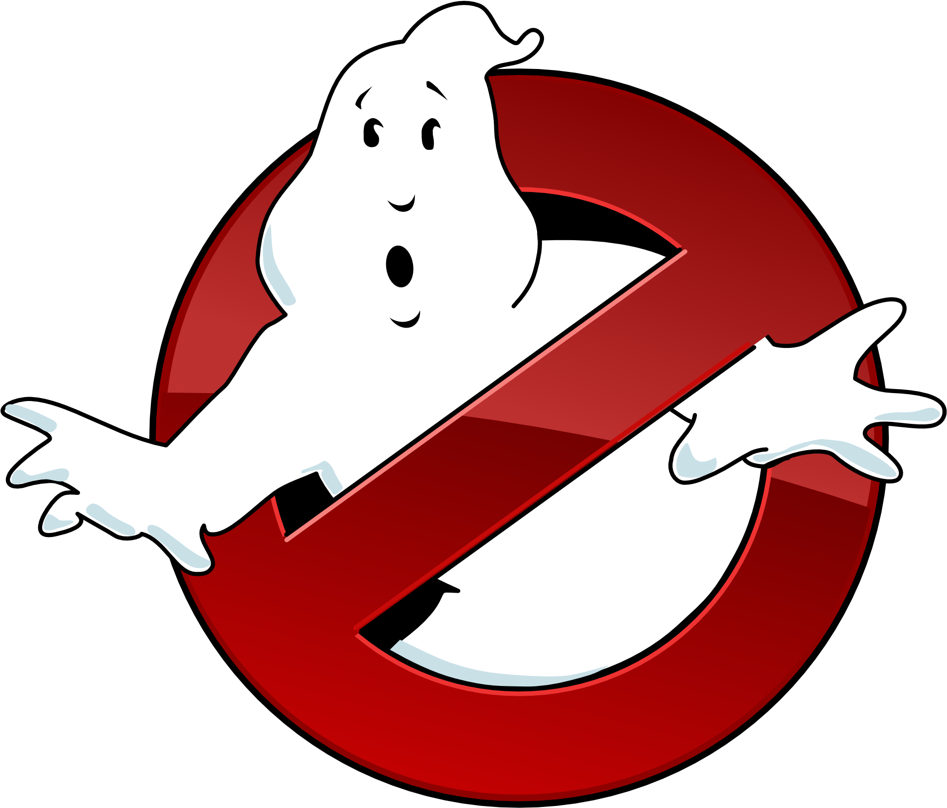 Ghostbusters Logo Cartoon Ghost
