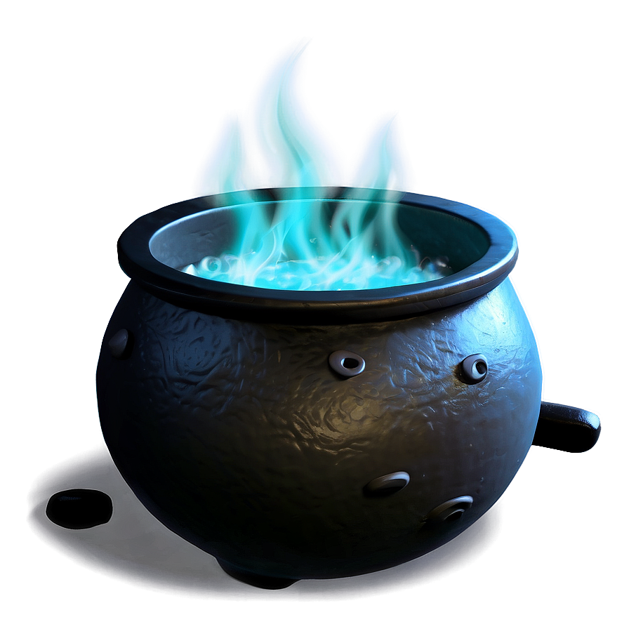 Ghostly Cauldron Png 40