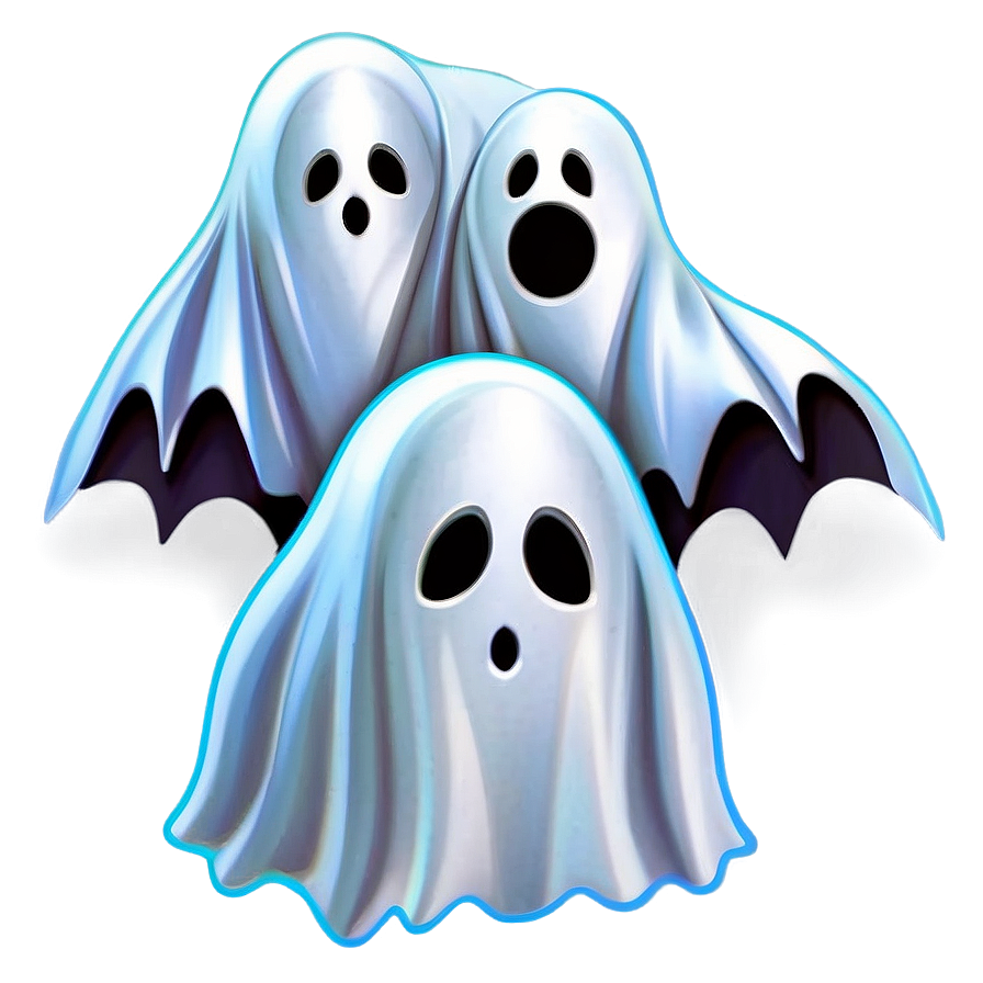 Ghosts With Bats Png Jro46