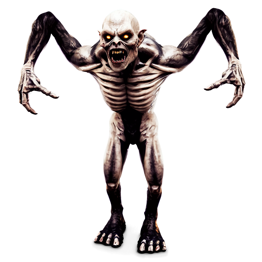 Ghoulish Monster Render Png Vor