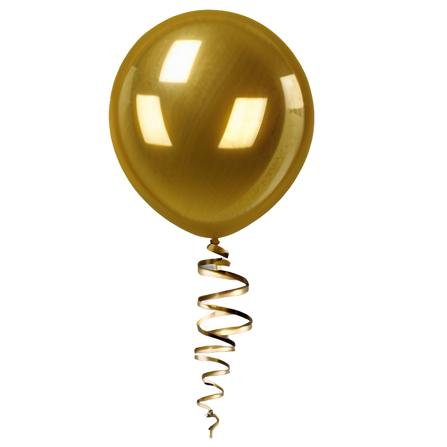 Giant Gold Balloons Png 05252024