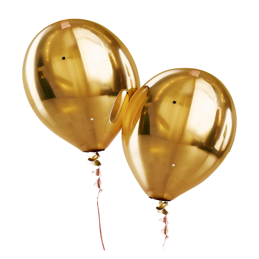 Giant Gold Balloons Png 62