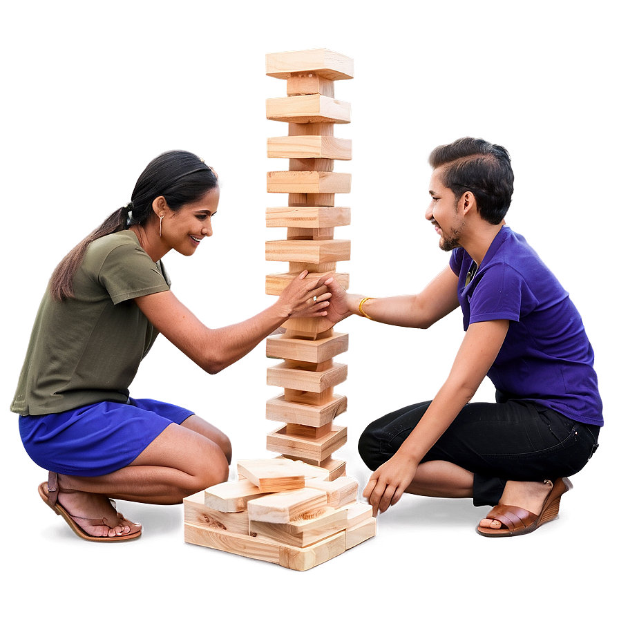 Giant Jenga Set Png 06112024