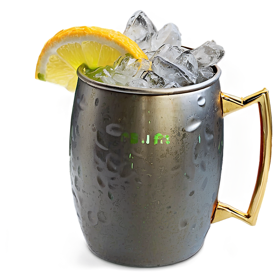 Ginger Beer Moscow Mule Drink Png 06282024