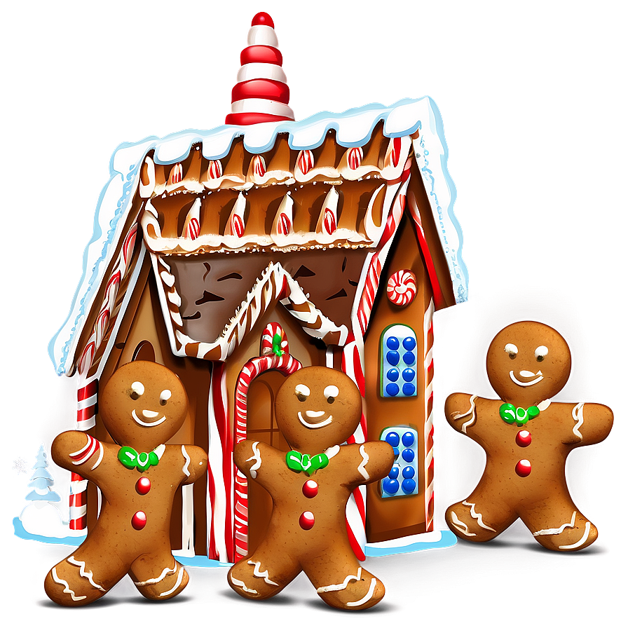 Gingerbread House Decorations Png 78