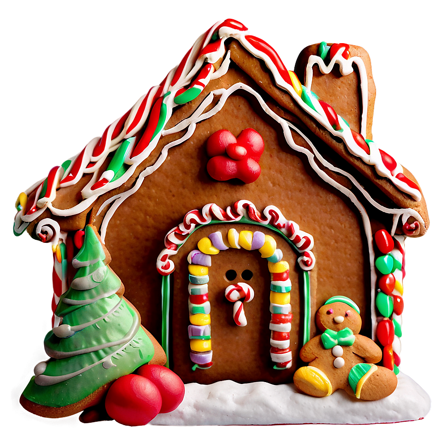 Gingerbread House Kit Png 72