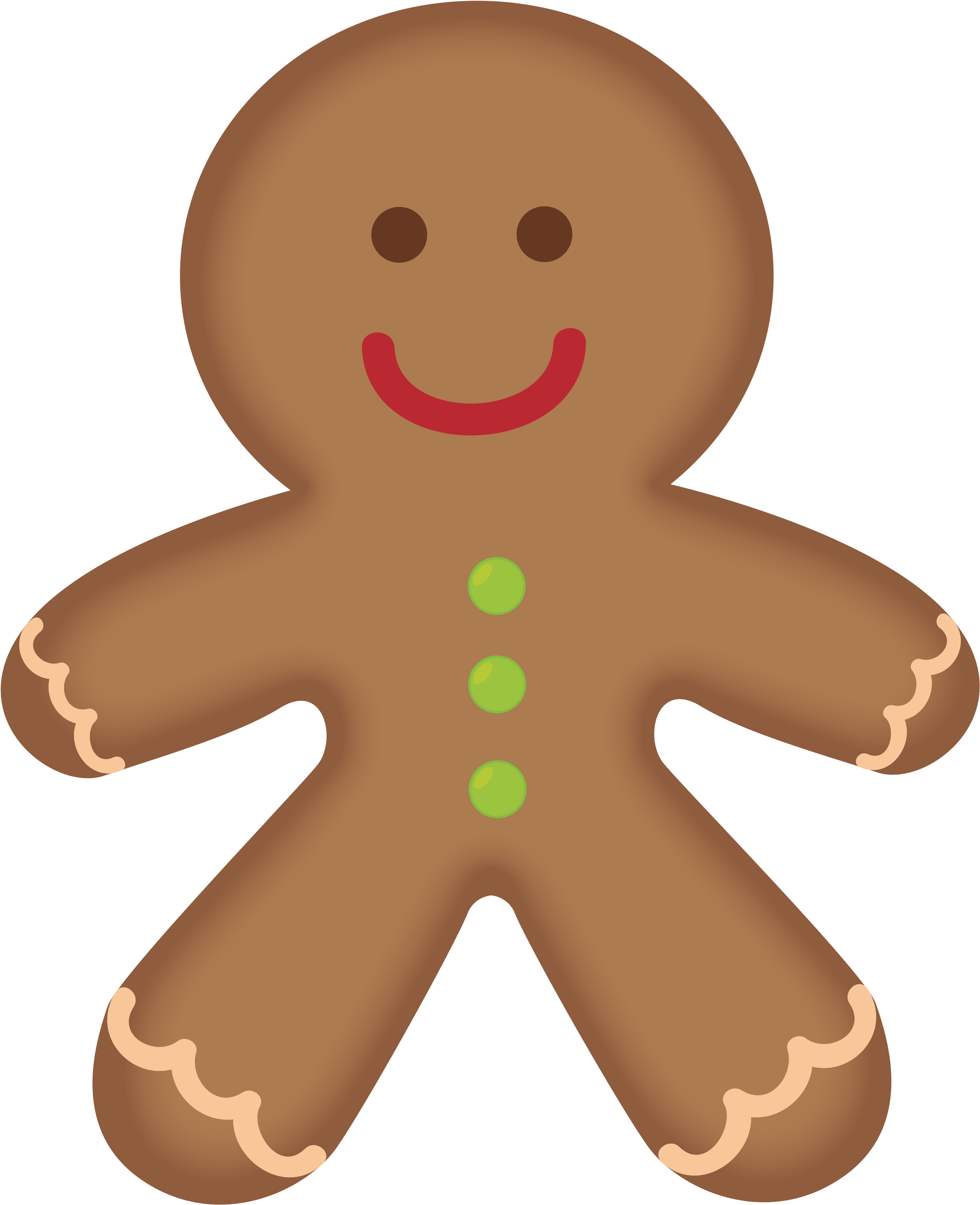 Gingerbread Man Clipart