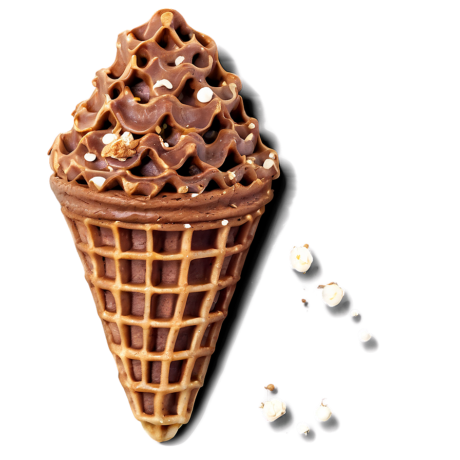 Gingerbread Waffle Cone Png 48