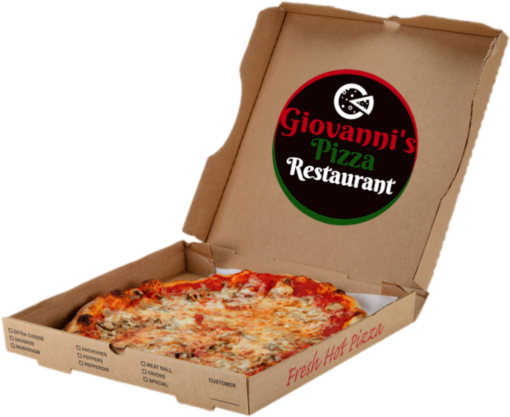 Giovannis Pizzain Box