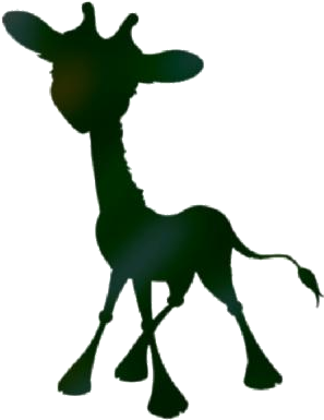 Giraffe Silhouette Graphic