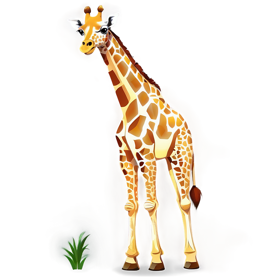 Giraffe Sunset Scene Png 90