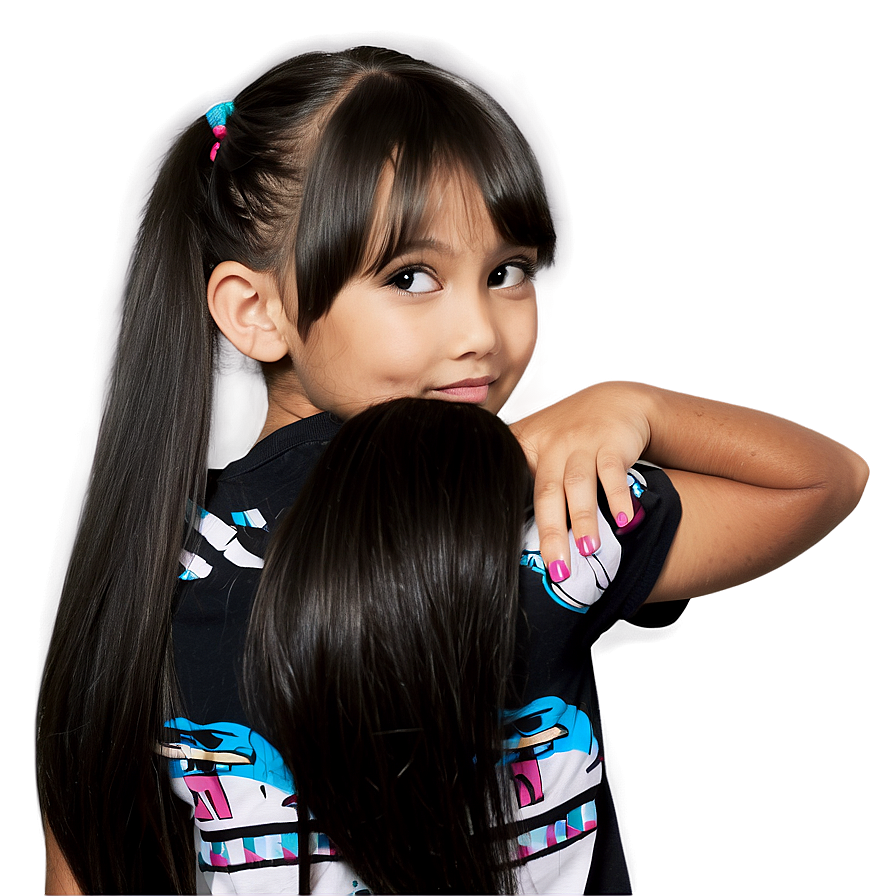 Girl Hair Back View Png 20