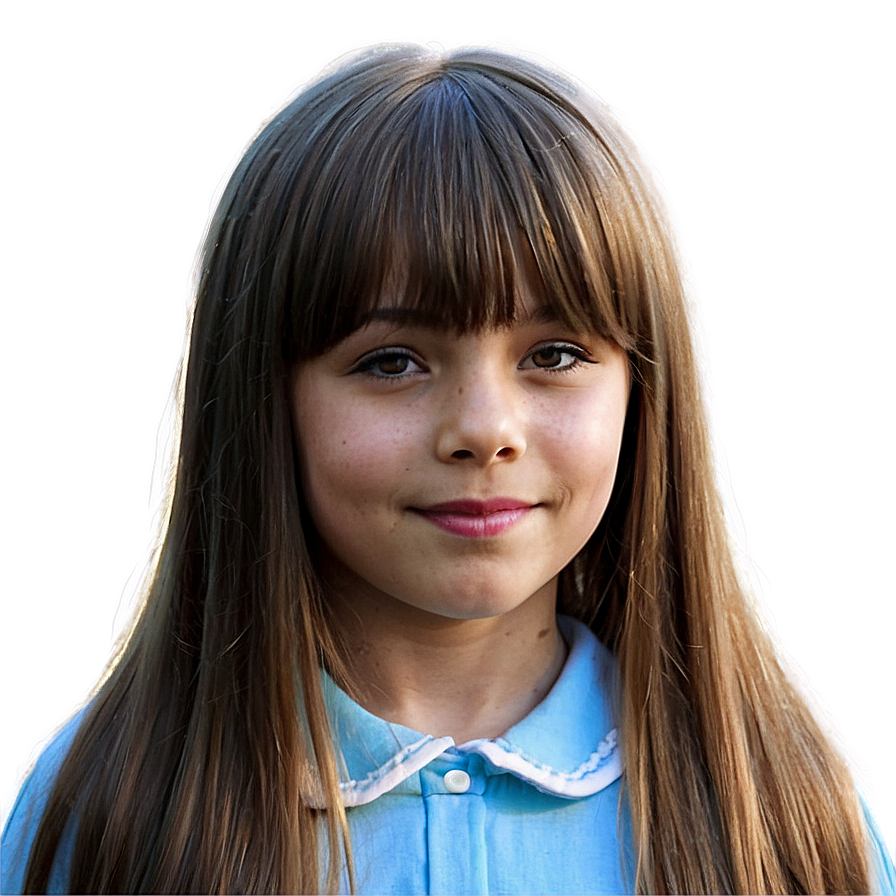 Girl Hair Bangs Png 37