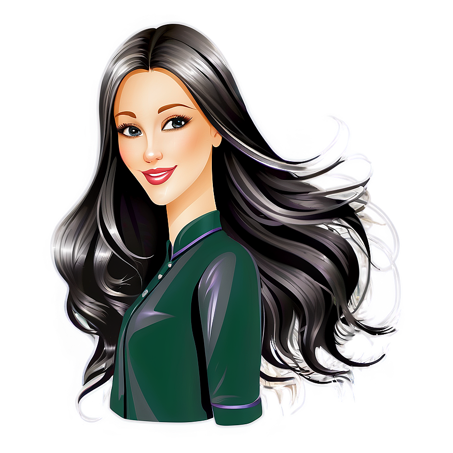 Girl Hair Clipart Png Bmi55