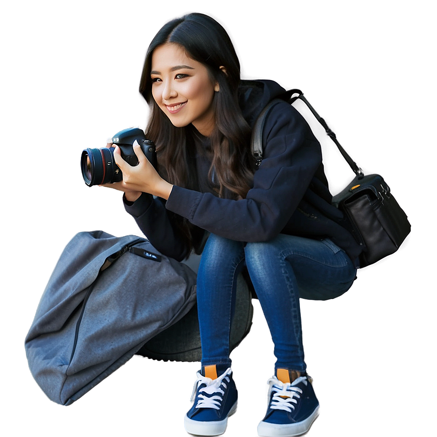 Girl Photographer Png Wfx88