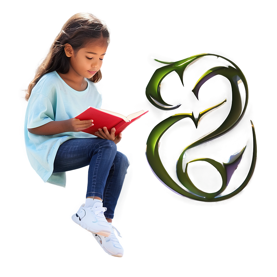 Girl Reading Book Png 72