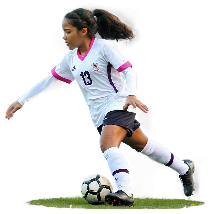 Girl Soccer Player Png Vcy